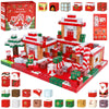 Silkovahamd Christmas Magnetic Blocks Toys 200 Pieces, Educational Magnet Building Tiles Gifts for Toddlers Kids Ages 3-8, STEM Sensory Toys Birthday