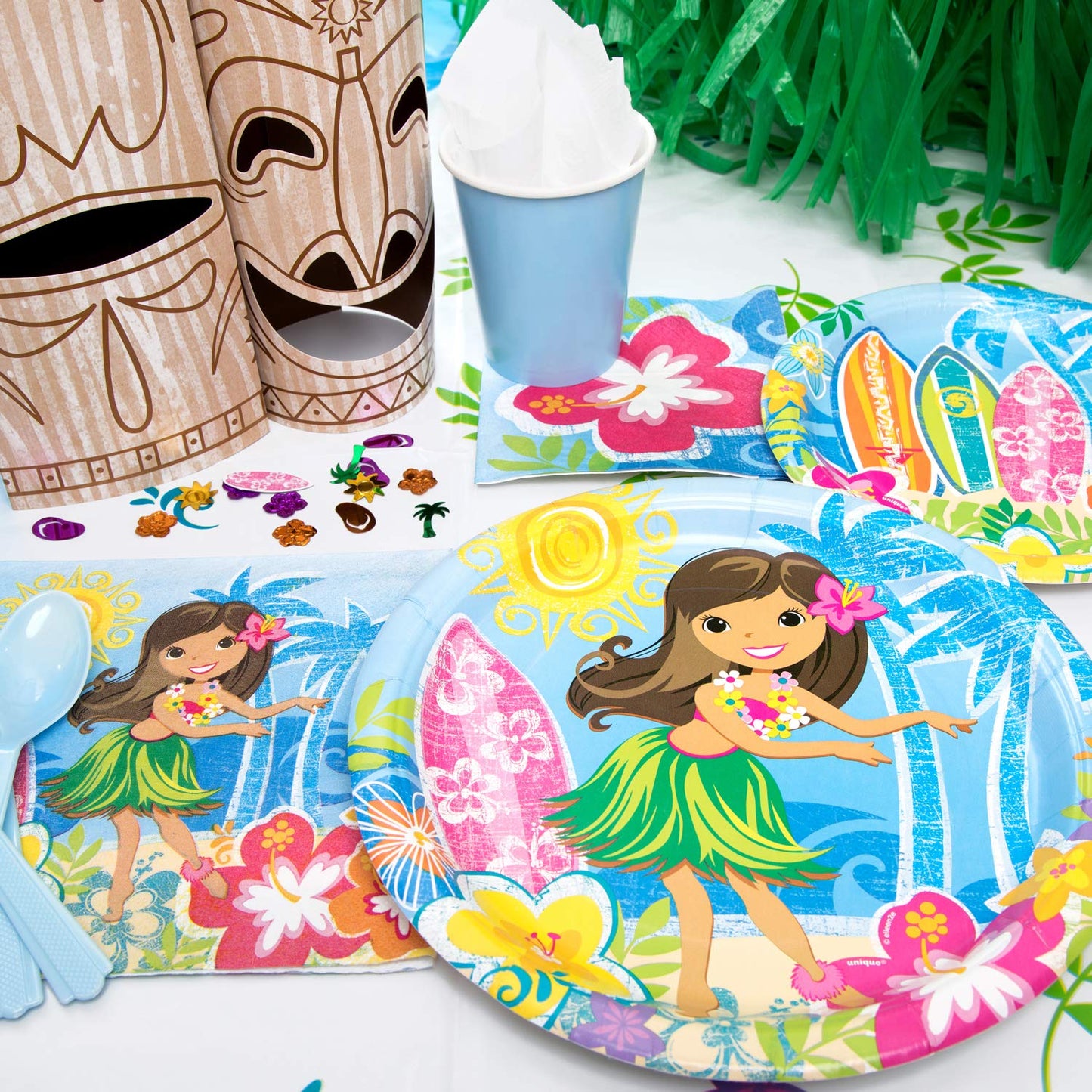 Hula Girl Luau Party Napkins, 16ct