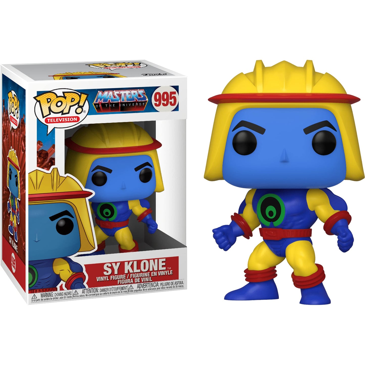 Sy Klone: Fun ko P o p ! TV Vinyl Figurine Bundle with 1 Compatible 'ToysDiva' Graphic Protector (995-47749 - B)