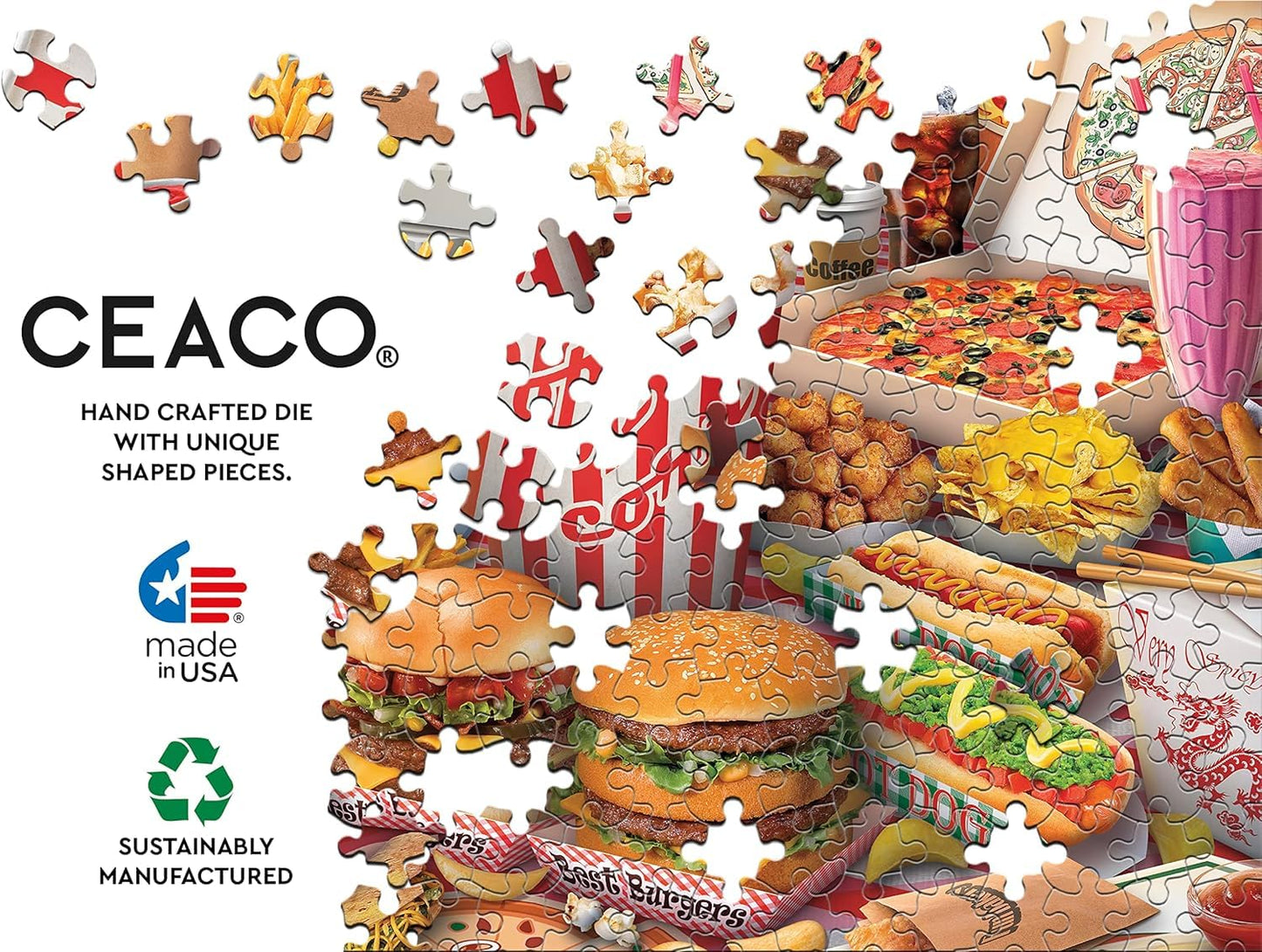 Ceaco - Yum Yum - 300 Large Piece Jigsaw Puzzle for Adults