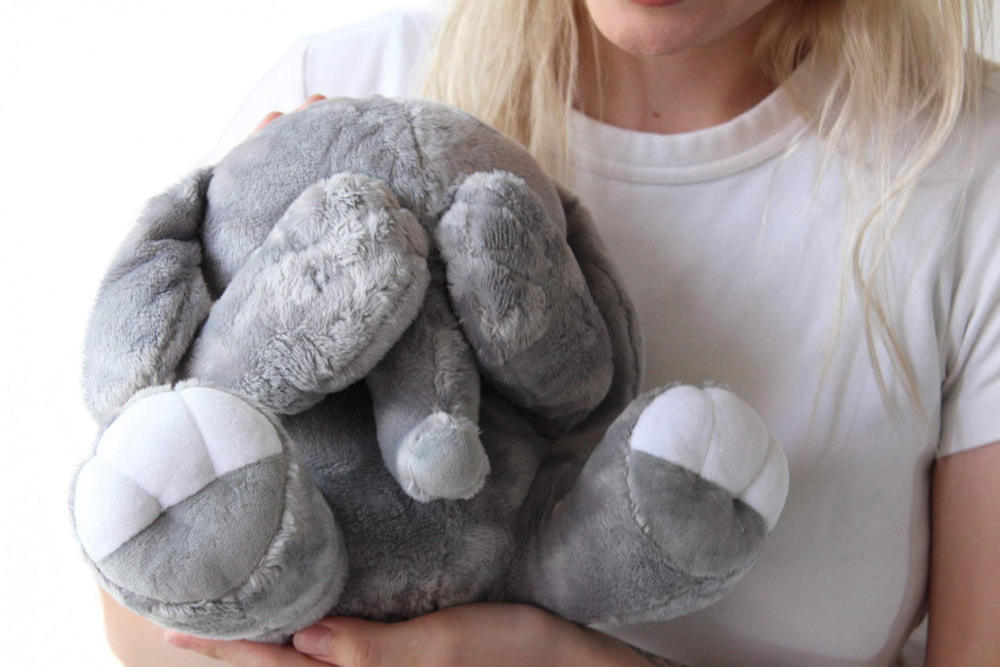 Cutest I'm Sorry Gift for Her & Him - Shy Baby Elephant - Embarrassed Adorable Super Soft Stuffed Animal Plush Toy - Unique Cute Forgive Me Apology