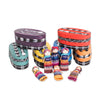 NOVICA Artisan Handmade Boxed Worry Dolls Six Cotton Pinewood Boxes from Guatemala Multicolor Decor Accessories Decorative Puppets Recycled Cultural