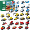 Sawaruita 30-Pack Mini Car Building Blocks Party Favors for Kids