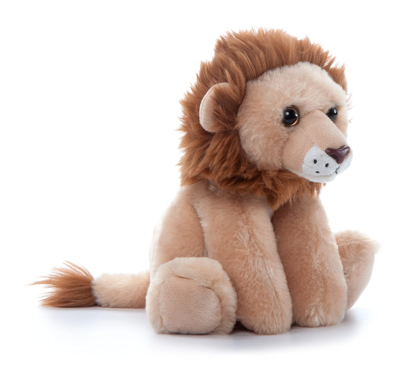 The Petting Zoo Lion Stuffed Animal, Gifts for Kids, Wild Onez Zoo Animals, Lion Plush Toy 9 inches