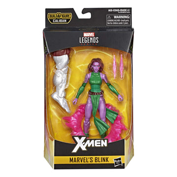 Marvel Hasbro Legends Series 6" Collectible Action Figure Blink Toy (X-Men Collection) for Ages 4 and up- with Caliban Build-A-Figure Part