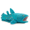 ZHONGXIN MADE Simulation Coelacanth Fish Plush Toy - 16" Blue Realistic Fish Stuffed Toys, Super Soft Realistic Sea Simulation Coelacanth Fish Dolls