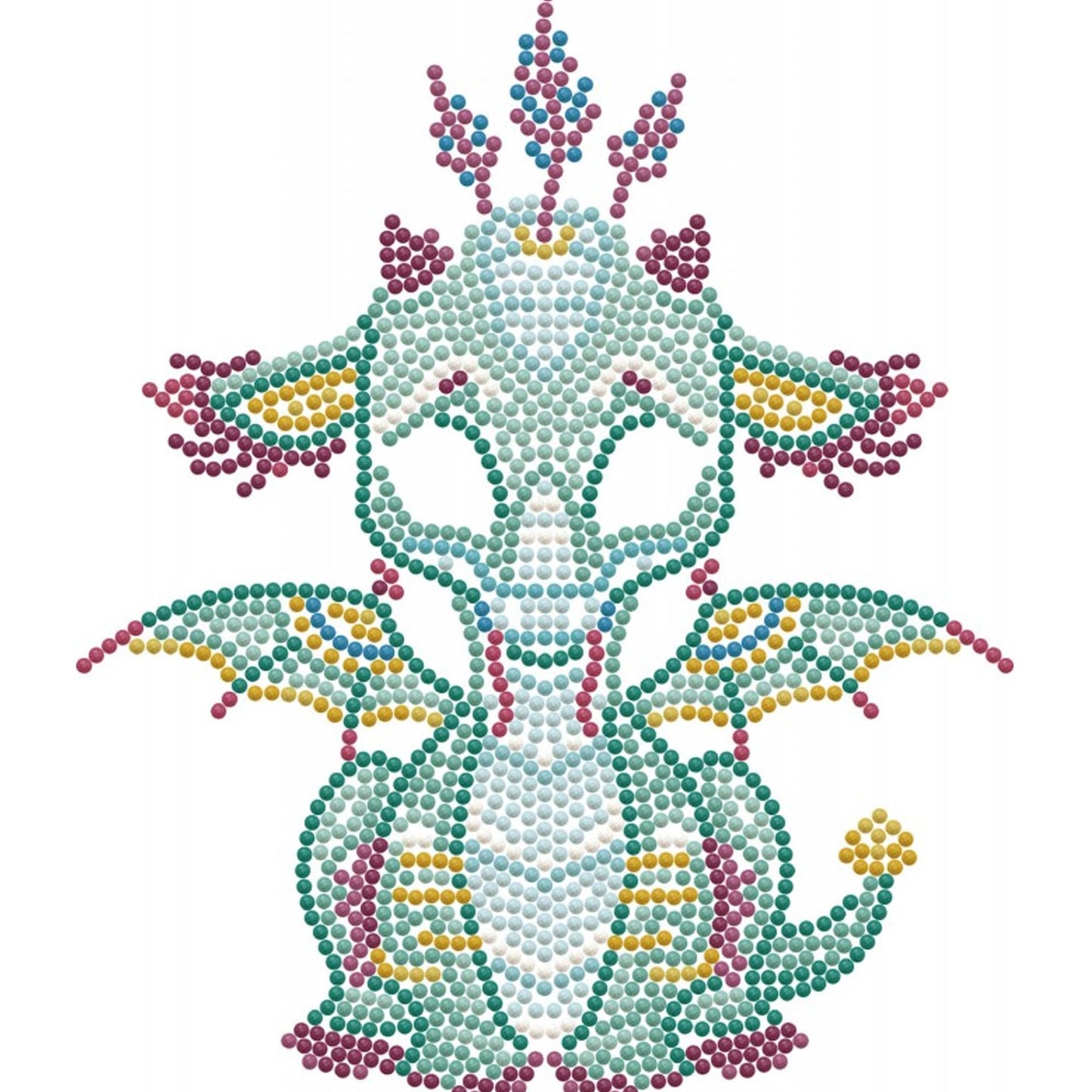 Diamond Dotz Diamond Art Box Kit 8.6"X8.6" - Ariel The Baby Dragon