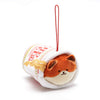 Anirollz Stuffed Animal Plush Keychain - Official Nissin Cup Noodle Ornament Charm Toy Doll | Soft, Squishy, Warm, Cute, Comfort, Safe | Birthday Gift