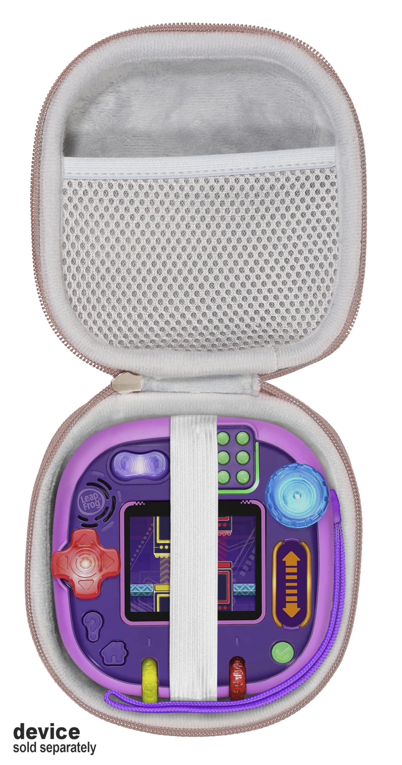 Alltravel Game System Case for Leapfrog Rockit Twist Handheld Learning Game System, Tailor Made Case-Best Matching with Color and Shape, Mesh