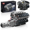 Mould King LR V10 Engine Model Kit for Adults, 1834 Pcs Car Motor Set