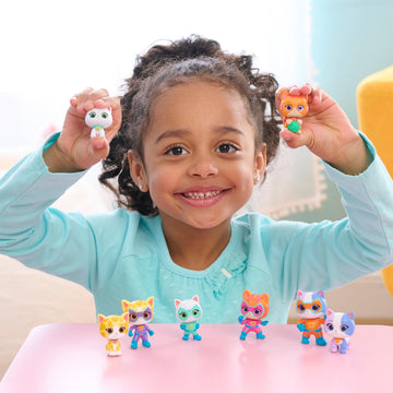 SUPERKITTIES Collectible Figures, Multi Color