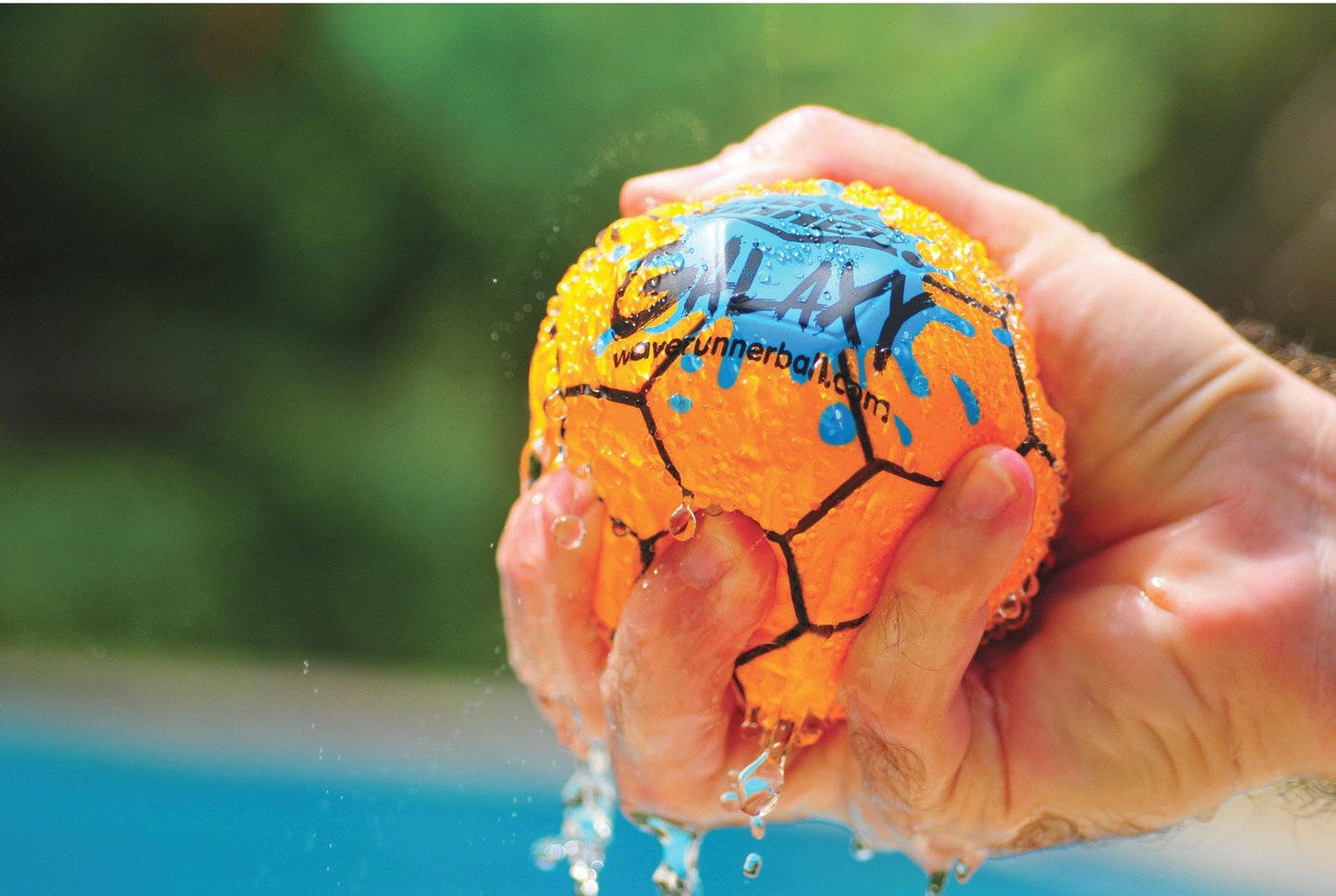 Wave Runner Galaxy Bounce Ball - Revolutionary Water Balls for Pool and Beach Fun, Ultimate Skipping and Bouncing Ball Pool Toy, Endless Summer Fun