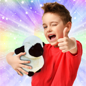 DolliBu Valais Blacknose Sheep Super Soft Stuffed Animal, Cute Realistic Stuffed Animals for Girls. Boys and Adults Animal Gifts, Kids Nursery Décor