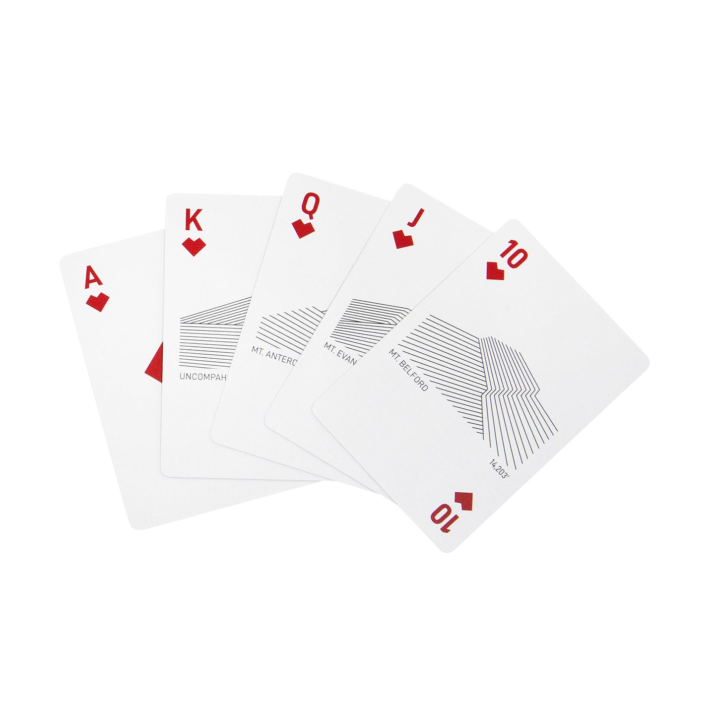 Stellar Factory Peak | Mountain-Themed Playing Cards | Casino-Grade | Made in USA | Poker Size 2.5" x 3.5" | 54 Cards