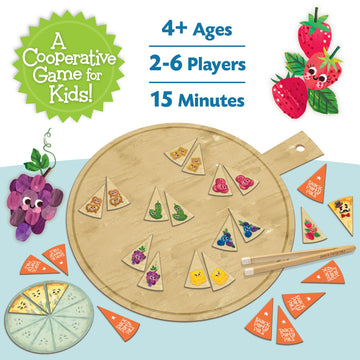 Peaceable Kingdom Snack Party Pals Cooperative Game - Fun Memory Game for Preschoolers & Kindergarteners - Ages 4+