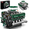 Mould King Tank V8 Engine Building Sets, 2250 Pcs Model Kit for Adults 14+