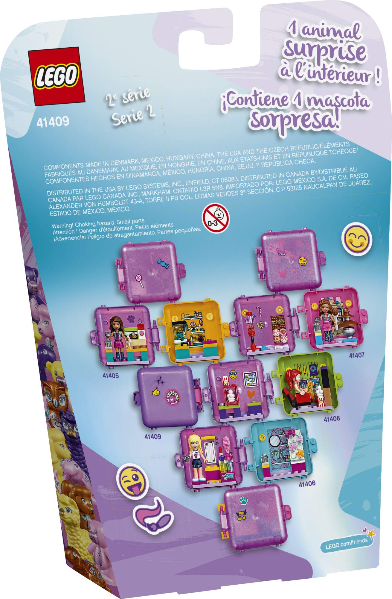 LEGO Friends Emma’s Shopping Play Cube 41409 Building Kit, Includes a Collectible Mini-Doll, for Imaginative Play, New 2020 (49 Pieces)
