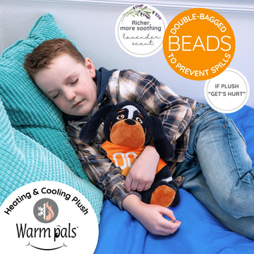 Warm Pals Smokey University of Tennessee Mascot UT Vols - Heatable Coolable Bedtime Comfort Plushie - 1.5lbs - Cozy Microwavable Lavender Scented