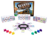 Mexican Train Dominoes - Beautiful Color Dot Double 12 Dominoes Set - Includes Train Markers and Hub by Pressman Multi Color, 5"