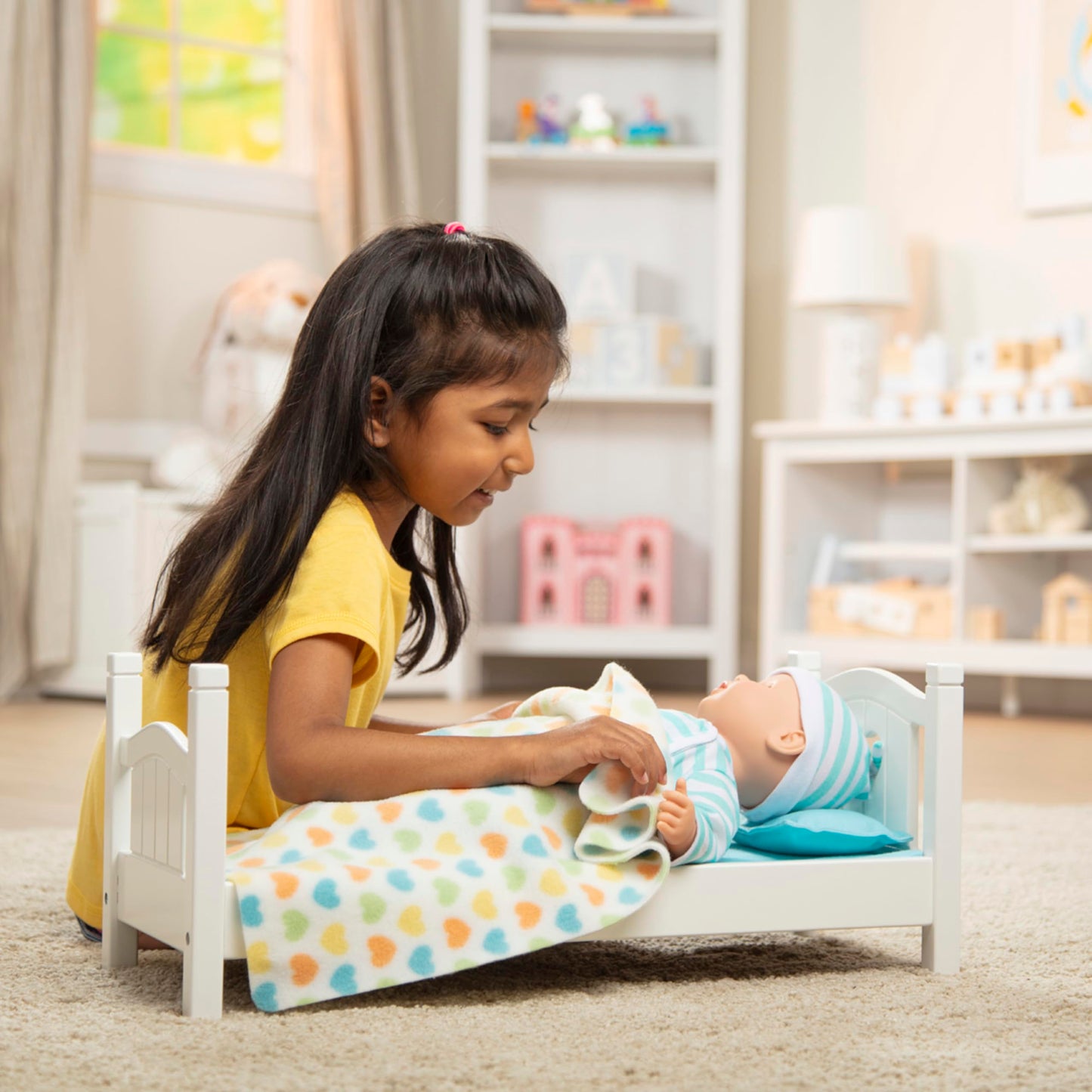 Melissa & Doug Mine to Love Wooden Play Bed