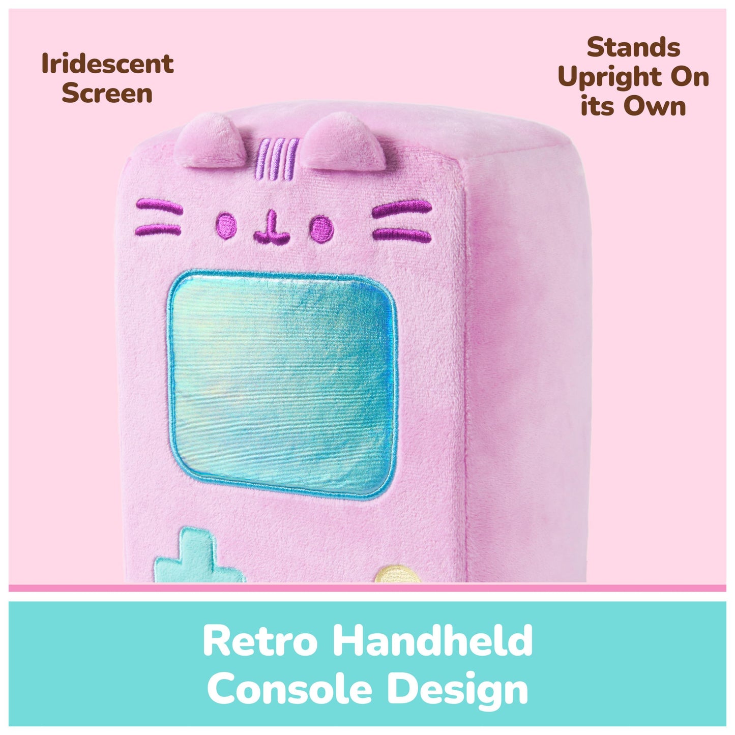 GUND Pusheen Gaming Handheld Console 9-Inch Plush Toy; Ages 8+