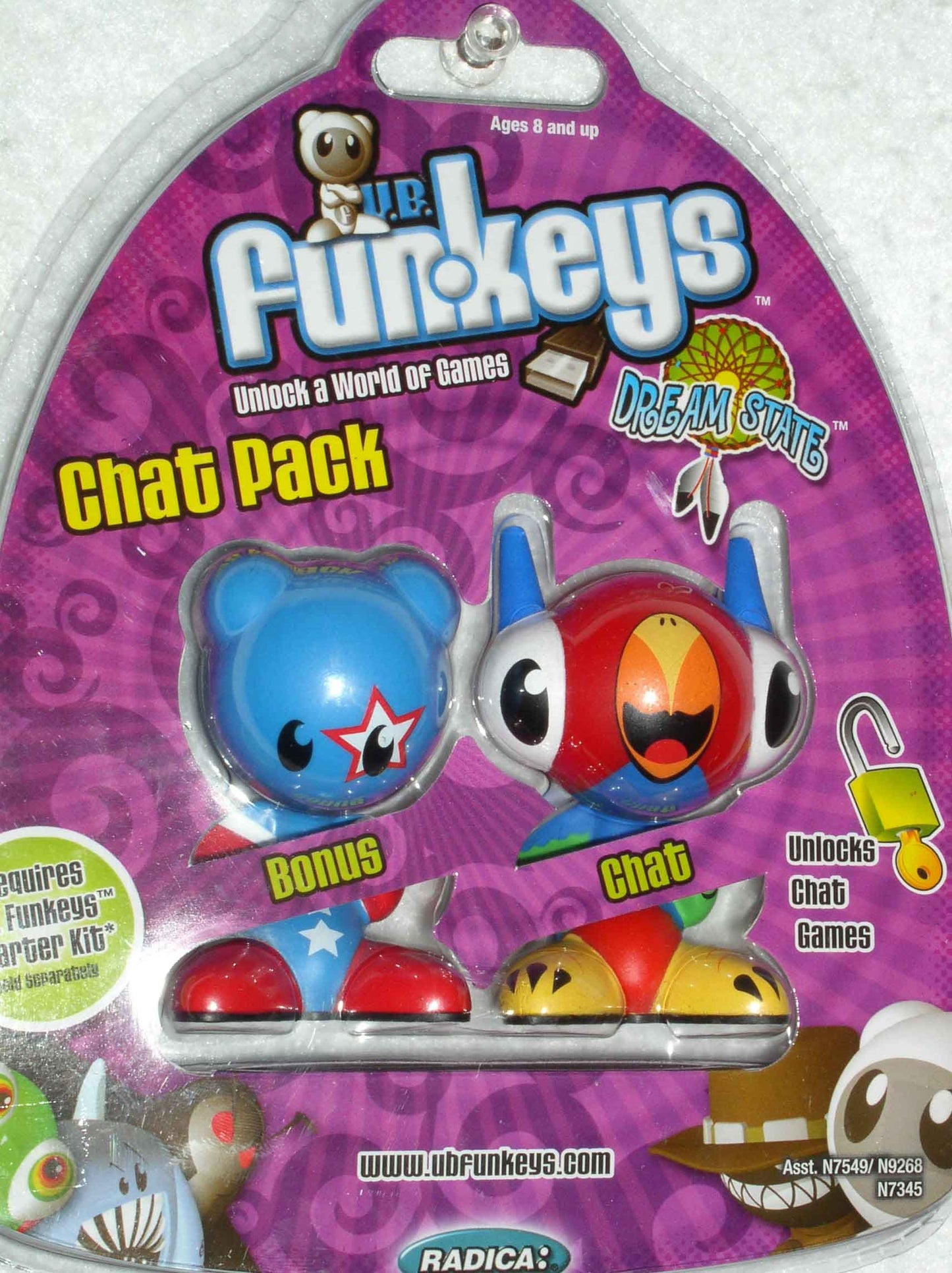 Mattel FUNKEYS CHAT PACK (REWIND)