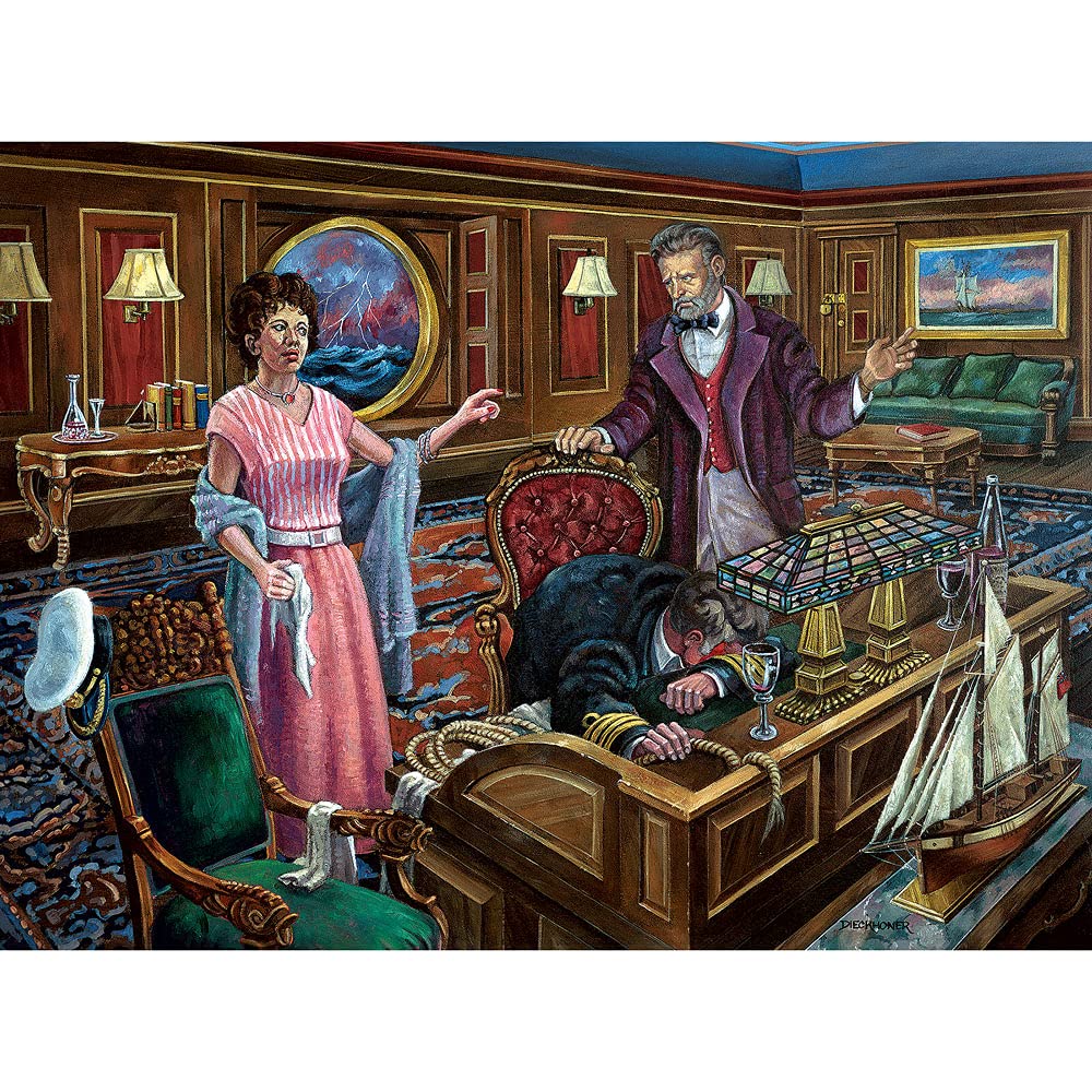 Bits and Pieces - 3-in-1 Multipack - 1000 Piece Jigsaw Puzzles for Adults - 1000 pc Large Piece Mystery Puzzle Set by Gene Dieckhoner - 20" x 27"