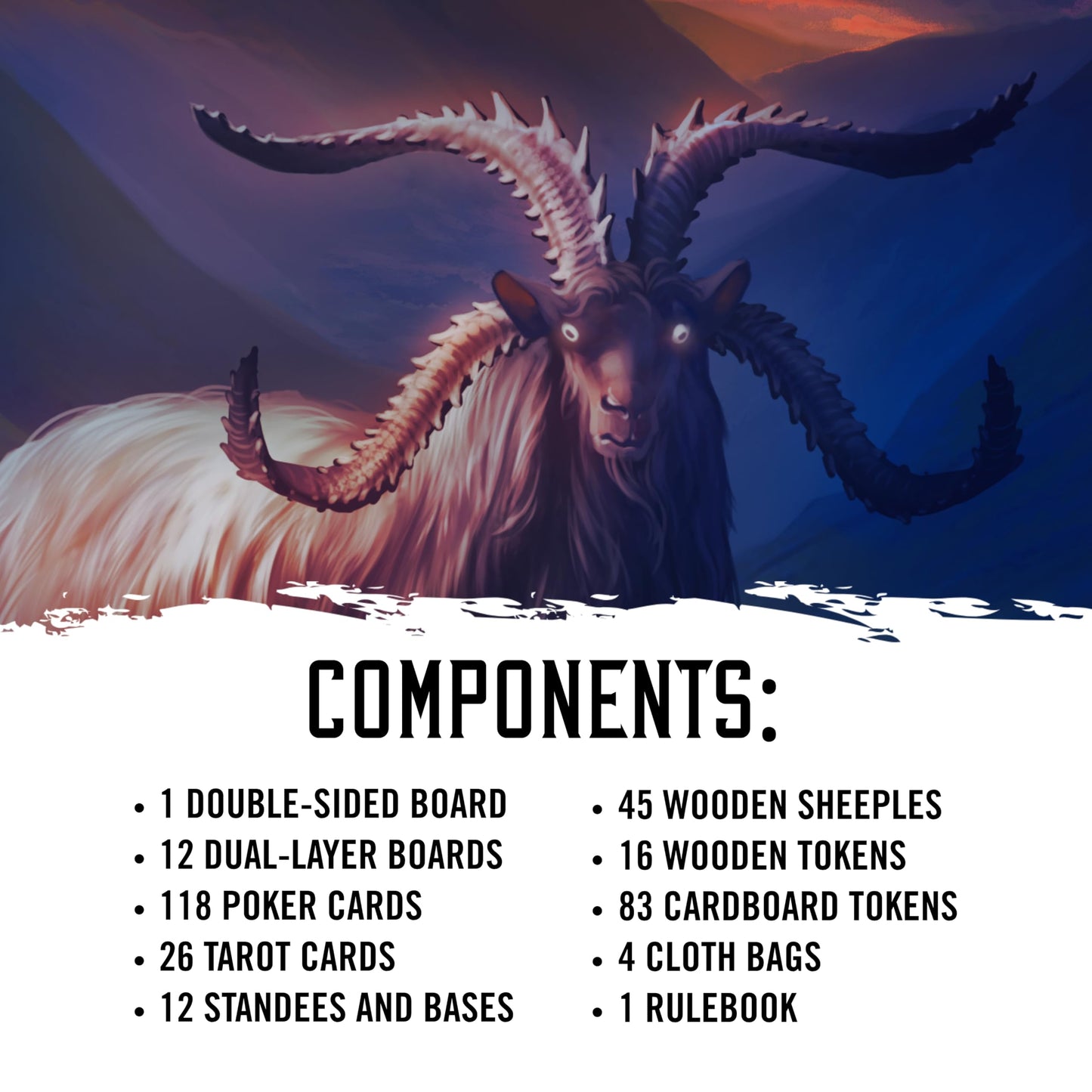 The Sheep Board Game - Co-op Horror Comedy Strategy Game
