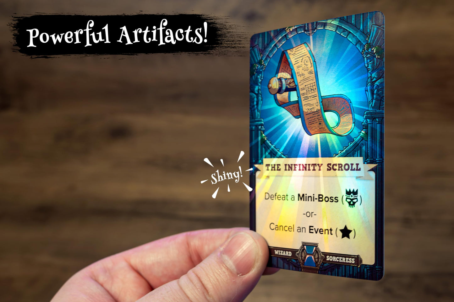 Wiggles 3D 5-Minute Dungeon: Curses! Foiled Again! Expansion | Real-Time Cooperative Board Game Add-On | New Heroes, Curses, Artifacts | 1-6 Players |