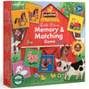 eeBoo Little Farm Memory & Matching Game, Ages 3+, 1-4 Players