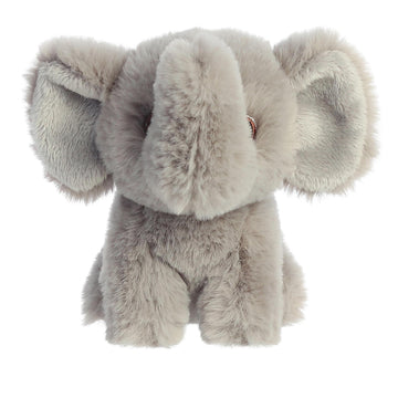 Aurora® Responsibly Made Eco Nation™ Mini Elephant Stuffed Animal - Ideal for Playtime Adventures - Perfect for Birthdays or Just Because - Gray 4.5