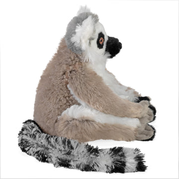 Wild Republic Cuddlekins Eco Mini Ring Tailed Lemur Stuffed Animal - 8"