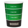 American Greetings Football Party Supplies, 16 oz Reusable Plastic Cups (8-Count)