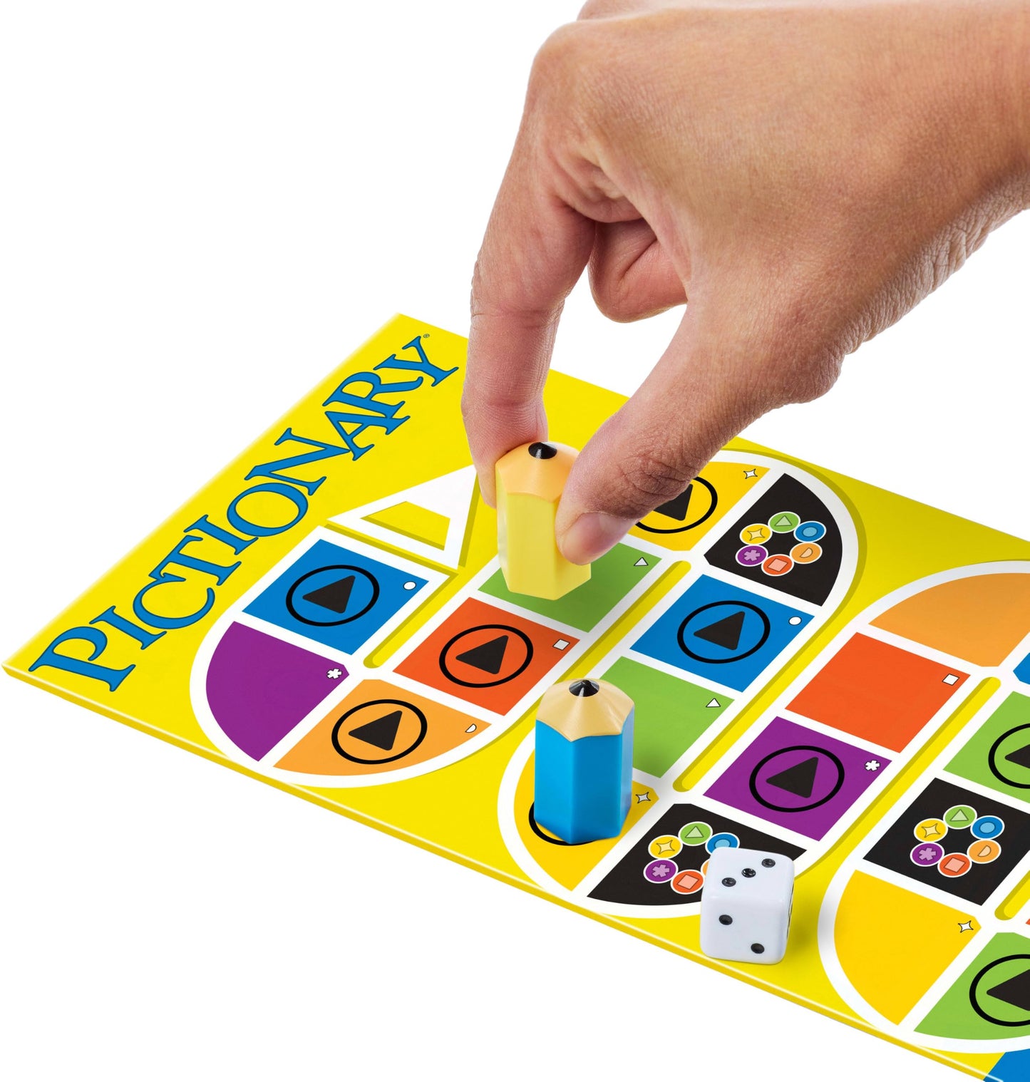 Mattel Games Pictionary Classic Board Game of Drawing & Guessing for Families & Game Night, Team Play with Unique Catch-All Category for Players 8+