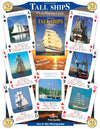 SEA and SKY Discover Tall Ships Playing Cards
