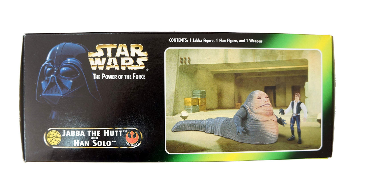 Star Wars Power of The Force Collectors Trilogy Edition Jabba The Hut & Exclusive Hans Solo Boxed Set