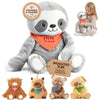 Lilly's Love Weighted Stuffed Animals for Adults & Kids - 5lb Calming Sloth Plush for Anxiety, ADHD & Sensory | Machine Washable Weighted Stuffed