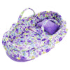 June Garden Cozy Dream Doll Bassinet - Baby Doll Portable Carrier - Fits for American Girl Dolls up to 18" - Soft Pillow & Safety Buckle Included