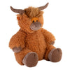 Wild Republic Snuggleluvs Highland Cow Stuffed Animal - 15"
