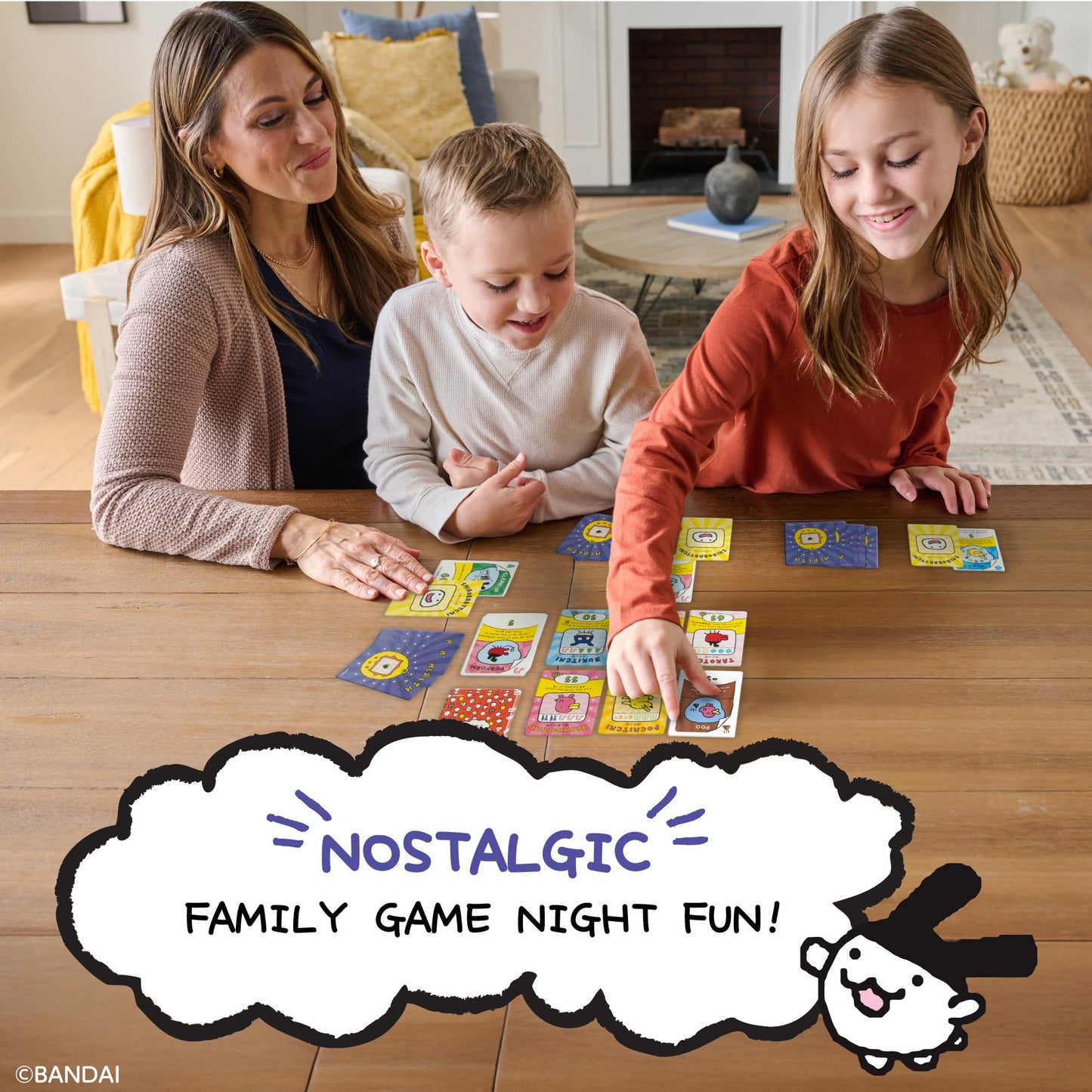 Tamagotchi Card Game for Kids & Families 8+ | 2-4 Player Strategy & Set Collection Game | Evolve Your Tamagotchi | Family Card Game Night | Official