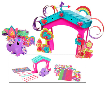 AmiGami Dog and Doghouse Playset