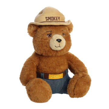Aurora® Official Licensed U.S. Forest Service Smokey Bear Stuffed Animal - Soft and Cuddly Toy for Imaginative Play - Perfect for Kids, Nature Lovers