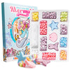 4YoreElves Mermaid Candy Bracelet Kit, Make Your Own Edible Jewelry - Single Individually Wrapped Kit, DIY Mermaid Party Favor & Birthday Gift