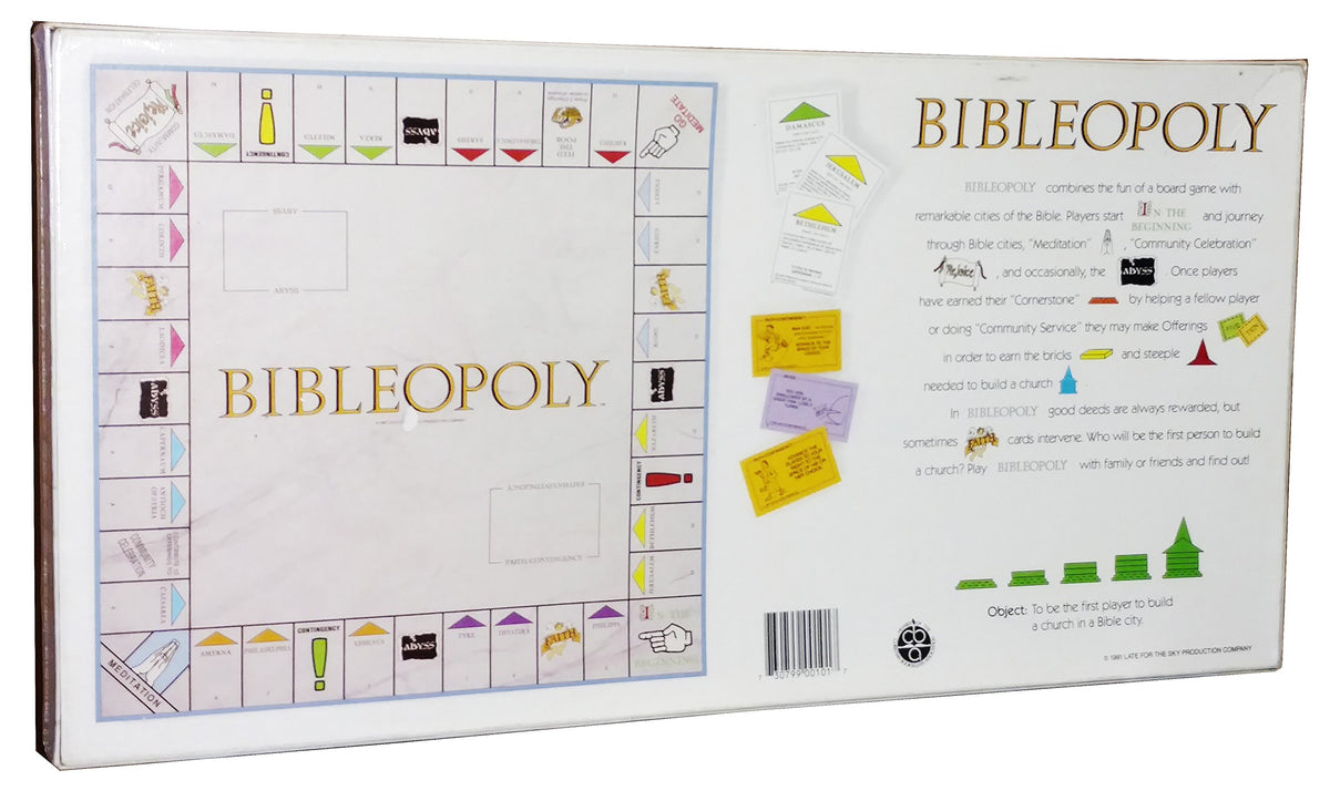Bibleopoly a Bibical Game of Fun and Faith