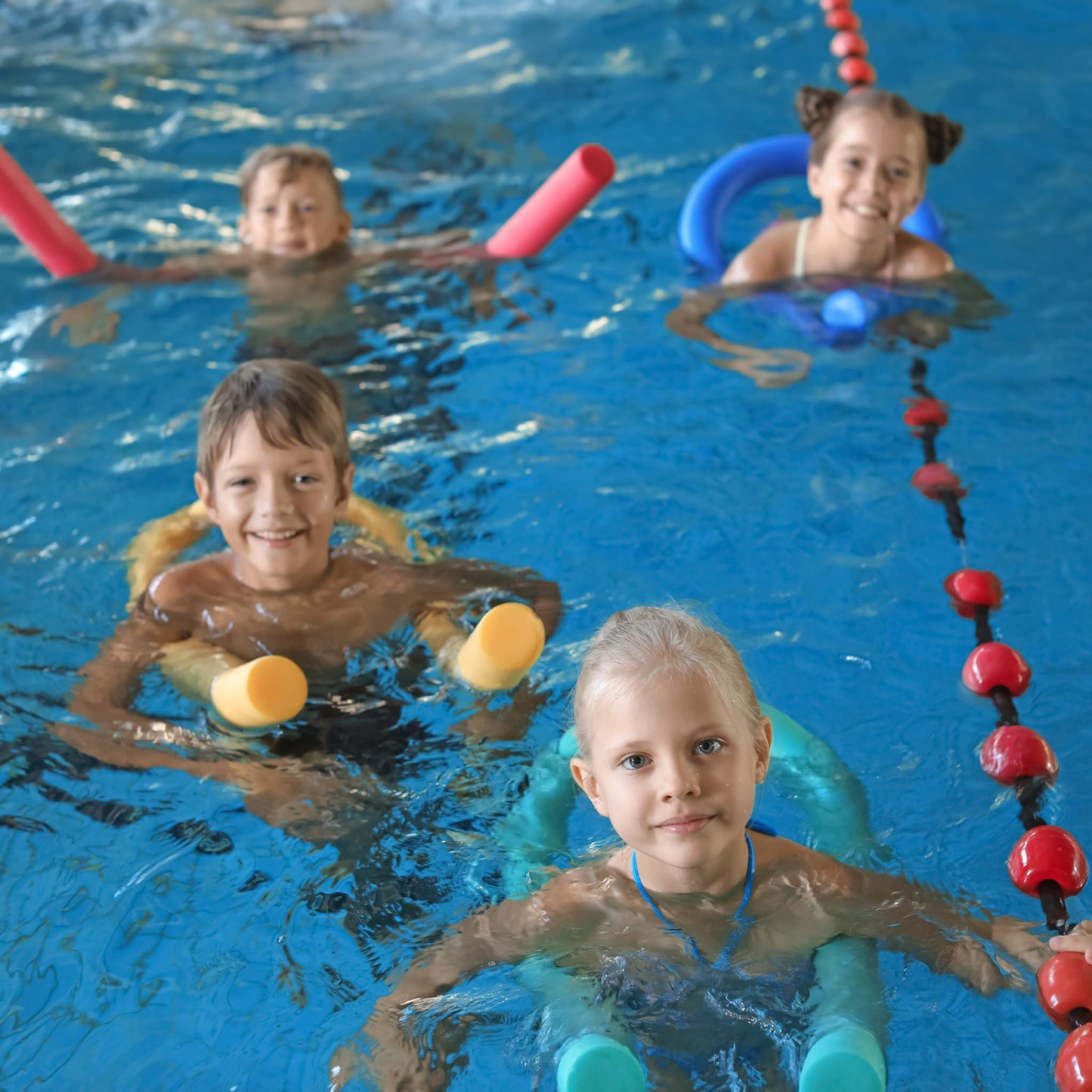 Oodles of Noodles Solid Deluxe Pool Noodles - 3 Pack, 55 Inch