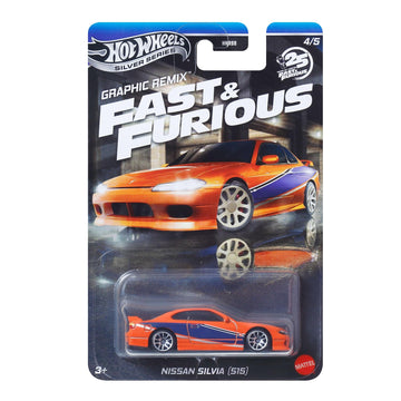 Hot Wheels Graphic Remix Fast & Furious Nissan Silva (S15)