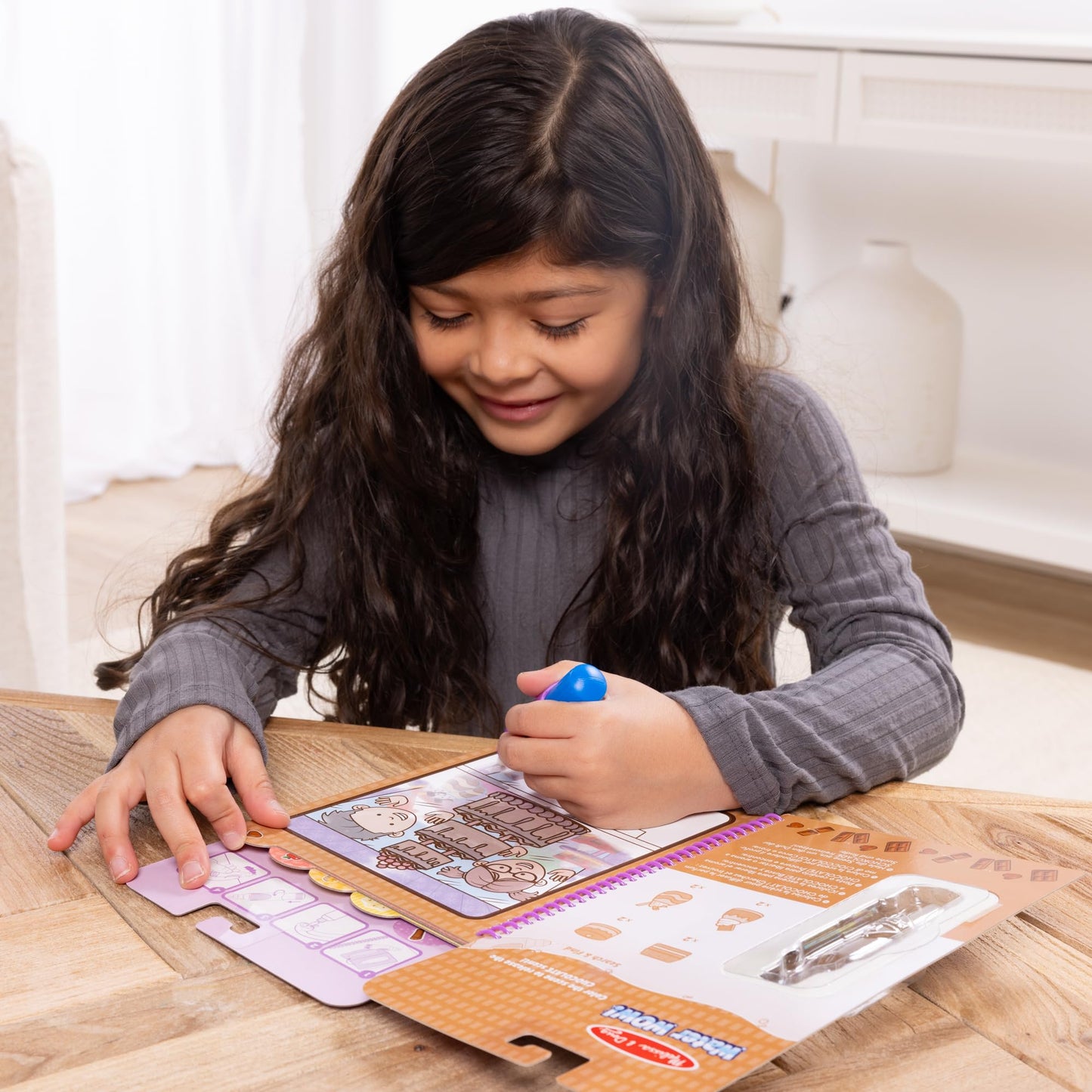 Melissa & Doug Scented Water Wow! Treats, Mess-Free Coloring Activity Pad