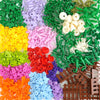 Pasacho 550PCS Plants Flowers Building Bricks, Classic Bulk Botanical Garden Flowers Trees Grass Leaves Bushes, Parts and Pieces Compatible with Major