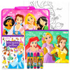 Disney Princess Lap Desk Activity Set - Arts & Crafts Bundle of Lap Desk, Coloring Book, Stickers, Games, Puzzles, More | Disney Princess Travel Pack