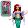 Mattel Disney Princess Mermaid Ariel Sparkling Princess Fashion Doll & Accessory with Removable Tail, Sleeves & Flower Hair Clip, Inspired by Movie